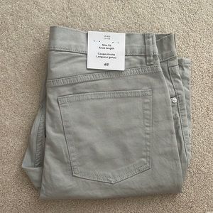 H&M mens grey shorts
